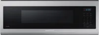 Samsung - OBX 1.1 cu. ft. Smart SLIM Over-the-Range Microwave with 400 CFM Hood Ventilation, Wi-Fi & Voice Control - Front_Zoom