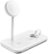 Alt View Zoom 19. Best Buy essentials™ - 3-in-1 7.5W Magnetic Wireless Charger with Apple Watch Charger Holder for iPhone + Apple Watch + AirPods - White.
