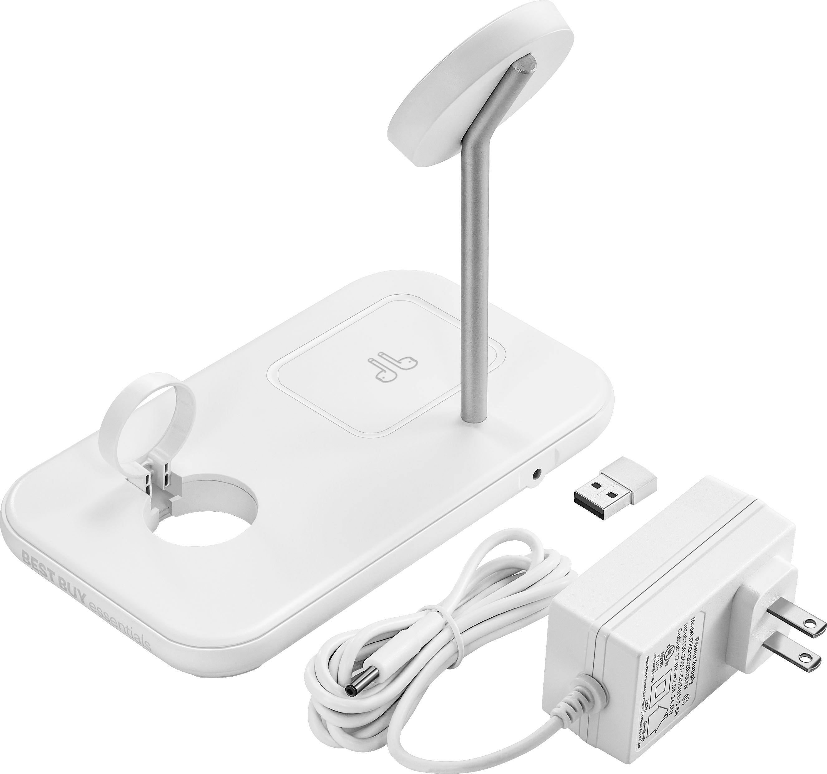 Belkin BOOST↑CHARGE PRO 3-in-1 Wireless Charger with MagSafe (White) For  Apple iPhone® 12/13, Apple Watch® Series 7, and Apple AirPods® at  Crutchfield