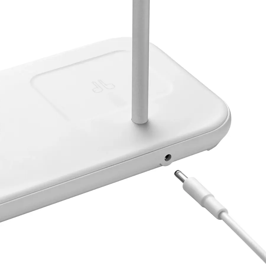 Alt View 15. Best Buy essentials™ - 3-in-1 7.5W Magnetic Wireless Charger with Apple Watch Charger Holder for iPhone + Apple Watch + AirPods - White.