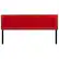 Front. Alamont Home - Bedford Quilted Tufted Upholstered Headboard - Red.