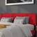 Alt View 12. Alamont Home - Bedford Quilted Tufted Upholstered Headboard - Red.