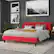 Alt View 15. Alamont Home - Bedford Quilted Tufted Upholstered Headboard - Red.