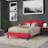 Alt View 16. Alamont Home - Bedford Quilted Tufted Upholstered Headboard - Red.