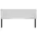 Front. Alamont Home - Lennox Button Tufted Upholstered Headboard - White.