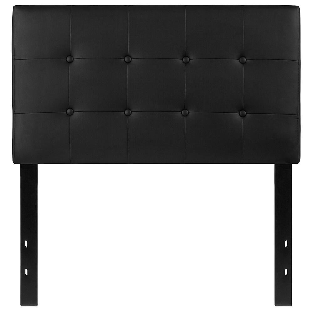 Best Buy Alamont Home Lennox Button Tufted Upholstered Headboard Black