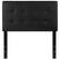 Alt View 12. Alamont Home - Lennox Button Tufted Upholstered Headboard - Black.