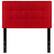 Alt View 12. Alamont Home - Bedford Quilted Tufted Upholstered Headboard - Red.