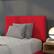 Alt View 13. Alamont Home - Bedford Quilted Tufted Upholstered Headboard - Red.