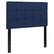 Front. Alamont Home - Bedford Quilted Tufted Upholstered Headboard - Navy.
