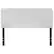 Alt View 12. Alamont Home - Lennox Button Tufted Upholstered Headboard - White.