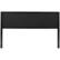 Alt View 12. Alamont Home - Melbourne Metal Upholstered Headboard - Modern Headboard - Black.