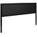 Alt View 17. Alamont Home - Melbourne Metal Upholstered Headboard - Modern Headboard - Black.