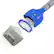 Angle. Bestway - AquaTech Cordless Adjustable Pool Telescopic Pole Suction Vacuum Cleaner - Blue.