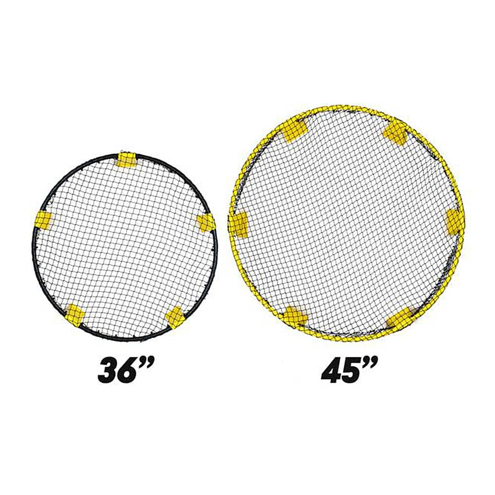 Back View: Spikeball - Portable Rookie Edition Kit with Playing Net and Balls for Beginners - Multicolor