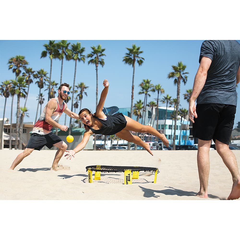 Angle View: Spikeball - Portable Foldable Standard 3 Ball Kit with Adjustable Net & Balls - Multicolor