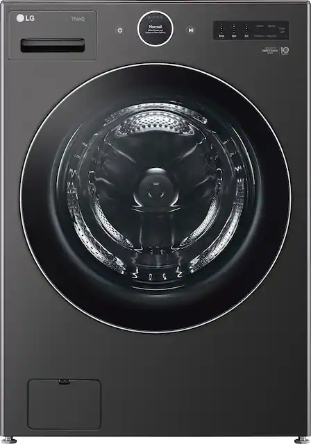 LG 5.0 Cu. Ft. High-Efficiency Stackable Smart Front Load Washer