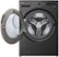 Alt View 29. LG - 5.0 Cu. Ft. High-Efficiency Stackable Smart Front Load Washer with Steam and TurboWash 360 - Black Steel.