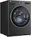Alt View 15. LG - 5.0 Cu. Ft. High-Efficiency Stackable Smart Front Load Washer with Steam and TurboWash 360 - Black Steel.