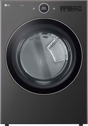 LG 5.0 cu. ft. Stackable SMART Front Load Washer in Black Steel with  TurboWash 360 and ezDispense WM6700HBA - The Home Depot