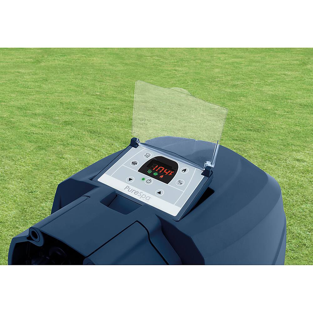 Alt View 3. Intex - PureSpa Plus Portable Inflatable Hot Tub Bubble Jet Spa 85 x 28 in - Blue.