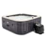 Intex - PureSpa Plus Inflatable Square Hot Tub Spa 94x28 in - Gray