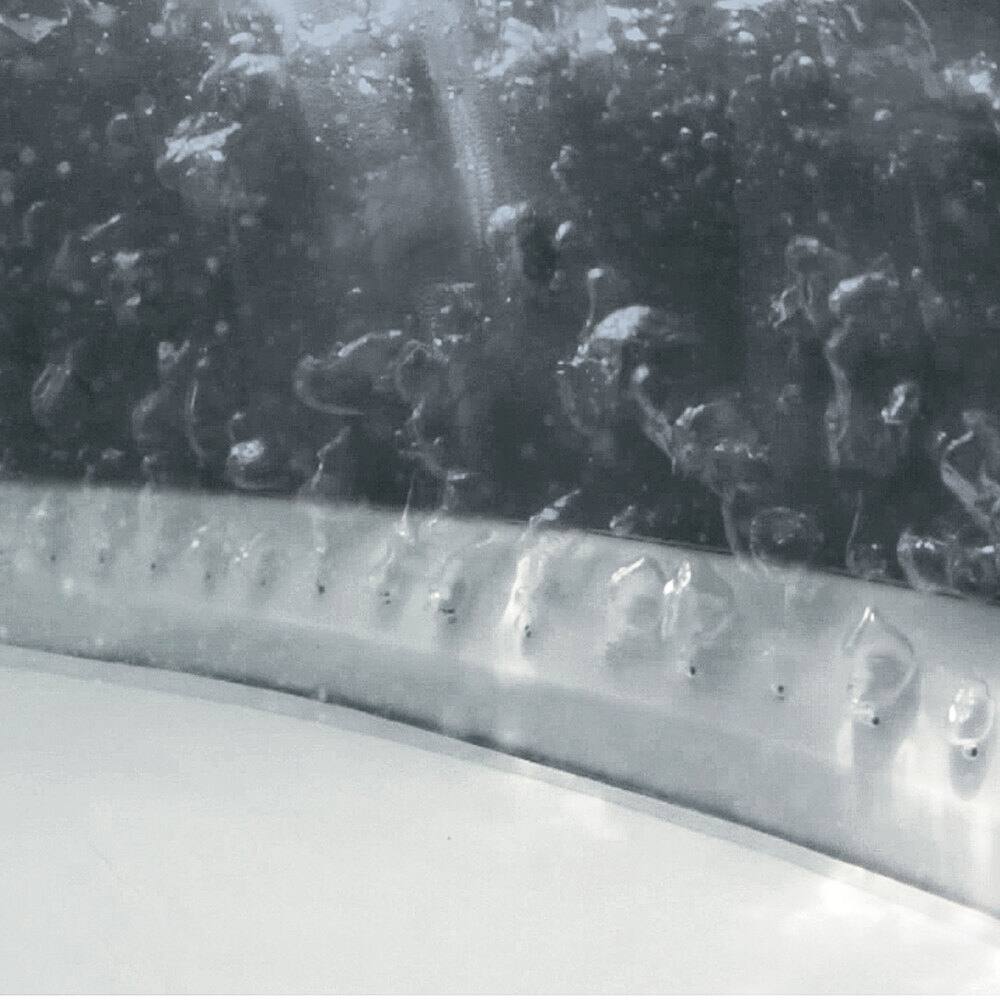 Alt View 15. Intex - PureSpa Plus Inflatable Square Hot Tub Spa 94x28 in - Gray.