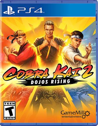 Front. GameMill Entertainment - Cobra Kai 2 Dojos Rising. - T (Teen 13+)