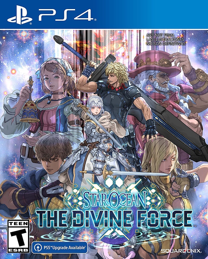 Front. Square Enix - Star Ocean The Divine Force.