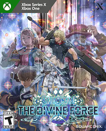 Front. Square Enix - Star Ocean The Divine Force. - T (Teen 13+)