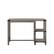 Front. Walker Edison - Modern Farmhouse Metal and Wood Desk - Grey Wash.