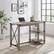 Alt View 12. Walker Edison - Modern Farmhouse Metal and Wood Desk - Grey Wash.