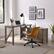 Alt View 12. Walker Edison - Modern Farmhouse L-Shaped Adjustable Desk - Grey Wash.