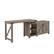 Alt View 25. Walker Edison - Modern Farmhouse L-Shaped Adjustable Desk - Grey Wash.