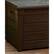 Angle. Keter - 120 Gal Patio Deck Box Weatherproof Resin Storage Bench - Brown.