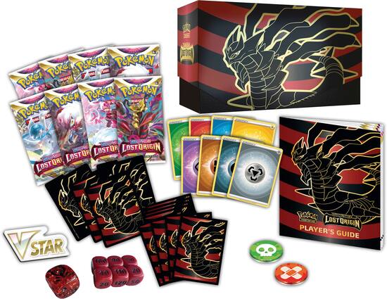 Pokémon TCG: Sword & Shield-Lost Origin 3 Booster Packs, Coin