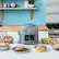 Left. Ninja - Speedi Air Fryer & Rapid Cooker, 6-Qt. Capacity, 12-in-1 Functionality, 15-Minute Meals - Sea Salt Gray.