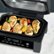 Alt View 17. Ninja - Foodi Smart XL 6-in-1 Countertop Indoor Grill with Smart Cook System, 4-quart Air Fryer - Dark Grey/Stainless.