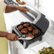Alt View 18. Ninja - Foodi Smart XL 6-in-1 Countertop Indoor Grill with Smart Cook System, 4-quart Air Fryer - Dark Grey/Stainless.