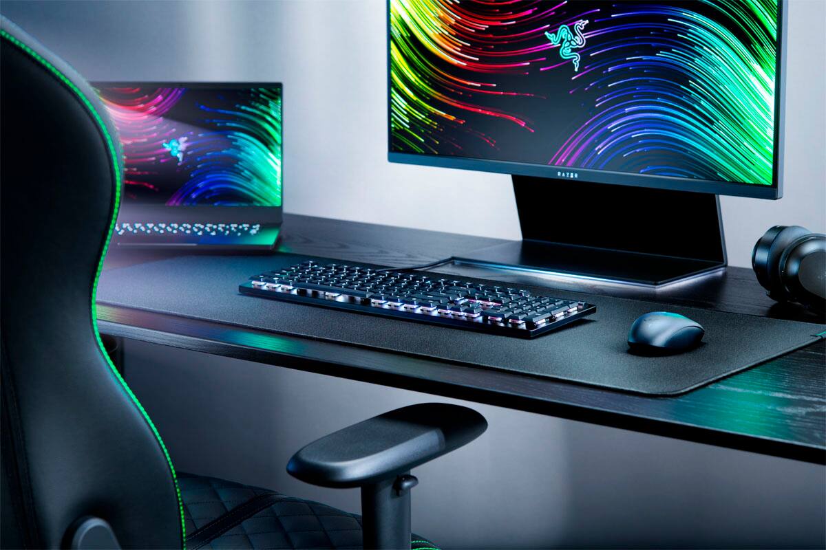 Alt View 17. Razer - DeathStalker V2 Full Size Wired Optical Linear Gaming Keyboard with Low-Profile Design - Black.