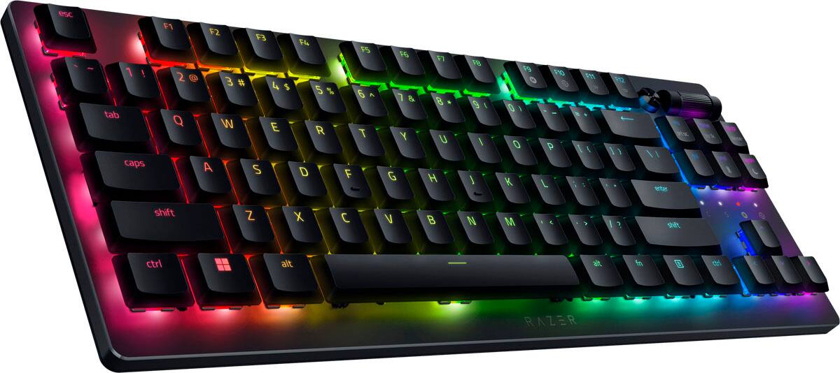 Razer DeathStalker V2 Pro - Switch optique sonore - US - Blanche