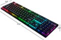 Angle. Razer - DeathStalker V2 Pro Full Size Wireless Optical Linear Switch Gaming Keyboard with Low-Profile Design - Black.