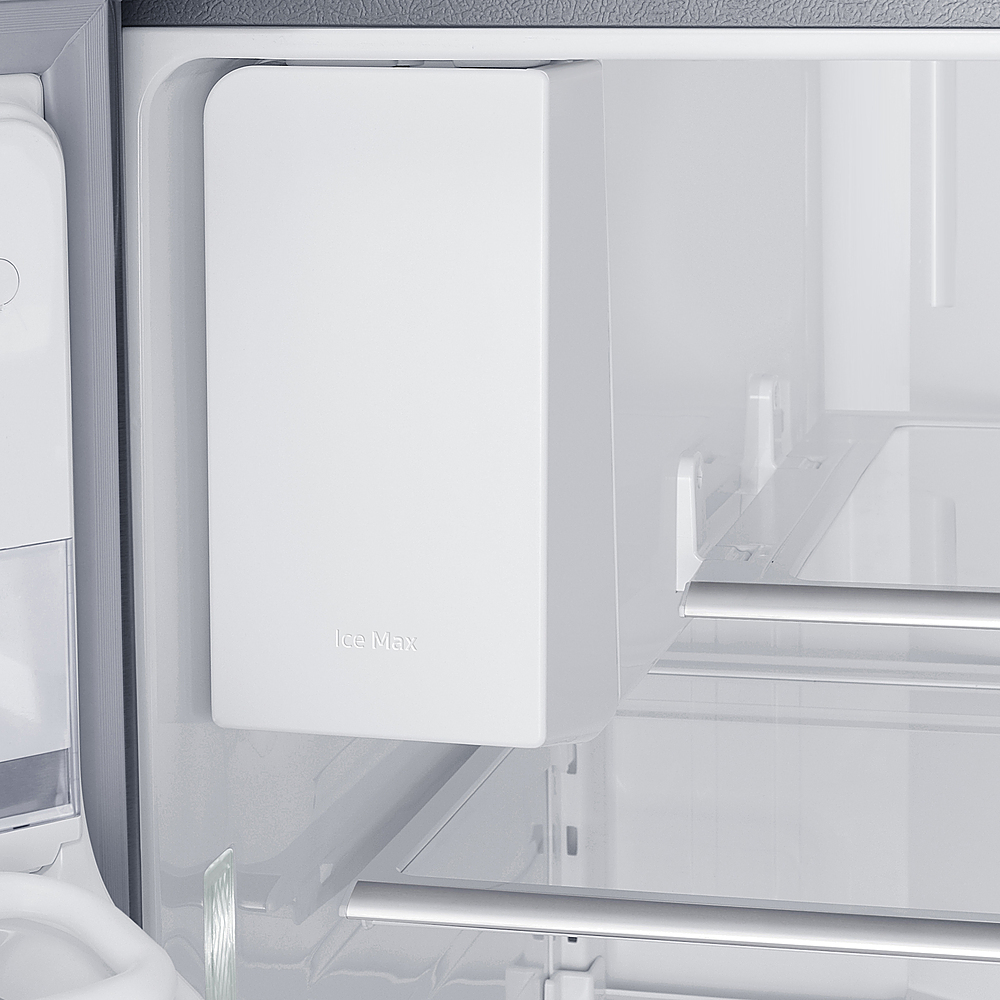 Samsung - Geek Squad Certi Refurb 25 cu. ft. Large Capacity 4-Door French Door Refrigerator with External Water & Ice Dispenser - Stainless steel