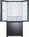 Alt View 13. Samsung - OBX 17.5 cu. ft. Counter Depth 3-Door French Door Refrigerator with WiFi and Twin Cooling Plus® - Black Stainless Steel.