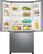 Alt View 14. Samsung - OBX 17.5 cu. ft. 3-Door French Door Counter Depth Refrigerator with WiFi and Twin Cooling Plus® - Stainless Steel.