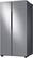 Alt View 18. Samsung - OBX 23 cu. ft. Counter Depth Side-by-Side Refrigerator with WiFi and All-Around Cooling - Stainless Steel.