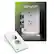 Front. SnapPower - GuideLight 2Plus Duplex Outlet Wall Plate - White.
