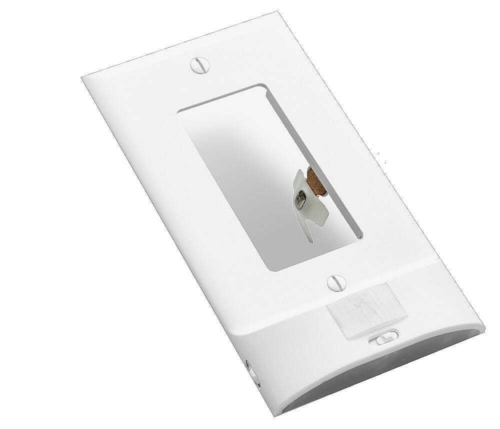 SnapPower MotionLight Décor Outlet Wall Plate White 01O1MLCLASM10 Best Buy