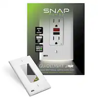 GuideLight 2Plus GCFI Outlet Wall Plate - Front_Zoom
