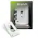 Front. SnapPower - GuideLight 2Plus GCFI Outlet Wall Plate - White.